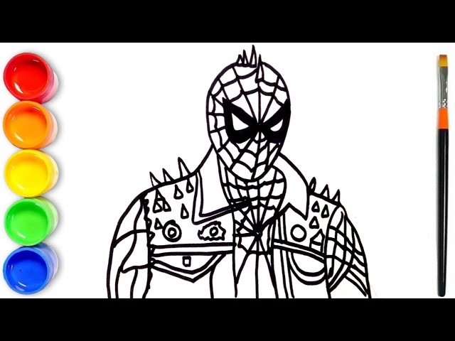 My drawing of Spiderpunk! 🎸 : r/SpiderVerse