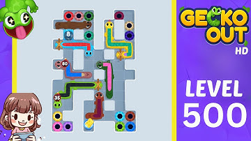 Gecko Out Level 500 Solution Walkthrough
