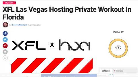 XFL Las Vegas Hosting Private Workout In Florida