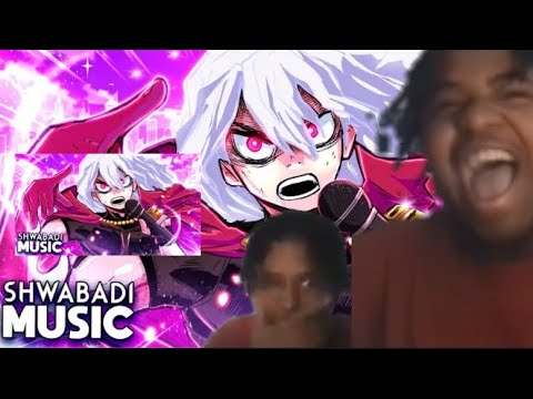 React to evil villain world Shigaraki Rap || Five Finger Discount - Sheabadi [prod.