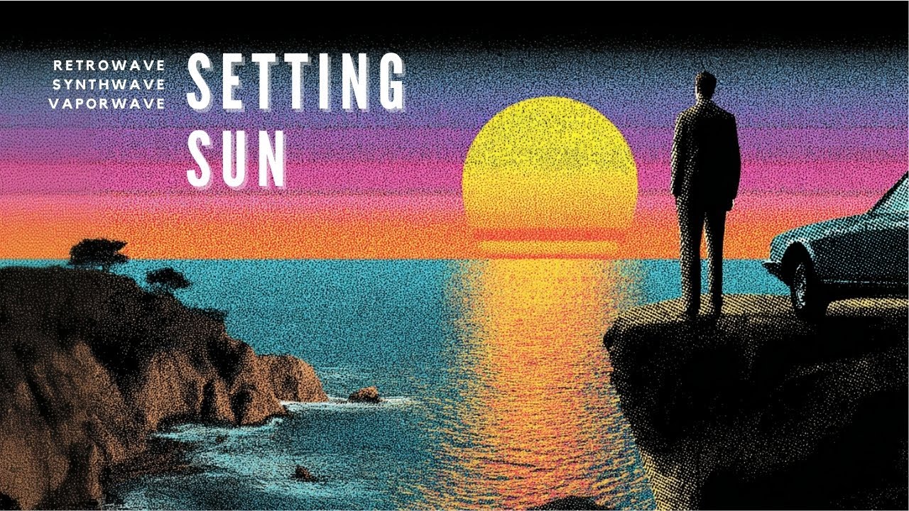 Setting Sun / 80s 90s Retro