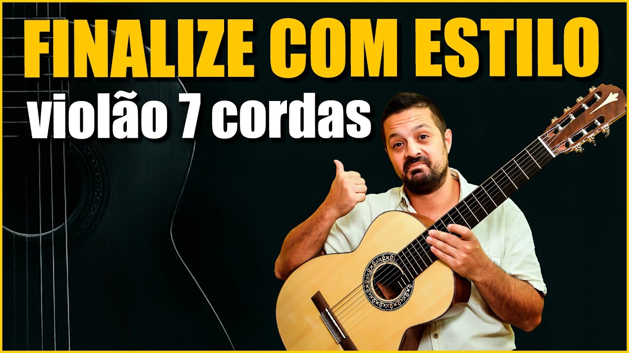 2 acordes de finalização para 7 cordas - VIOLÃO 7 CORDAS - YouTube