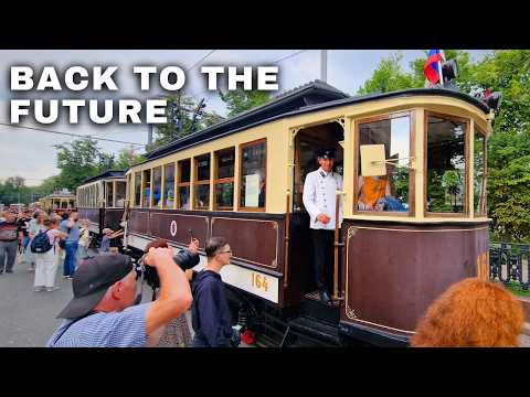 Walking Through Moscow’s Epic Parade of Trams: Vintage to Modern