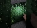 Green rose keyboard!💚🖤☠️🎮 #keyboard #foryoulage #fyp #typ #foryou