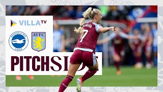 3 Points On The Road | PITCHSIDE | Brighton and Hove Albion vs Aston Villa Women