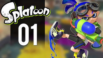 Splatoon - Gameplay Walkthrough Part 1 - Find The Fish