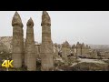 Love Valley, Cappadocia walking tour 4k 60fps