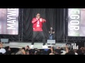 Mayweather vs McGregor Press Conference: OVO's Baka Performs 'Live Up To My Name'
