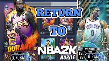 Playing 2K Mobile for the First Time in 3 YEARS