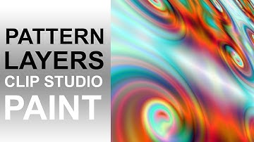 Clip Studio Paint : How To Pattern Layers / Image Layers Tutorial | Graphicxtras