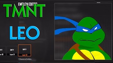 Black Ops 2   Teenage Mutant Ninja Turtles Emblem Tutorial