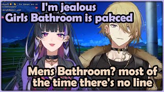 Melo Thinks Some People Use Diapers When Travelling. Because Girls Toilet Is Packed