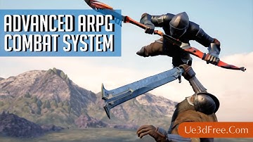 0.1$ Assets Advanced Arpg Combat Framework Unreal Engine 5 Blueprint