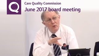 CQC board meeting – June 2017