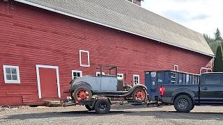Heading South to Buy a 1929 Ford Model A Sport Coupe Parts Pick-up Future Project