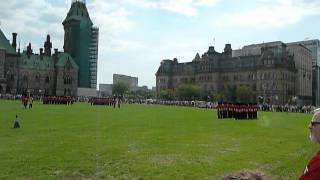 The last day of the Ottawa's Changing of the Guard on Parliament Hill 20120823 1/2
