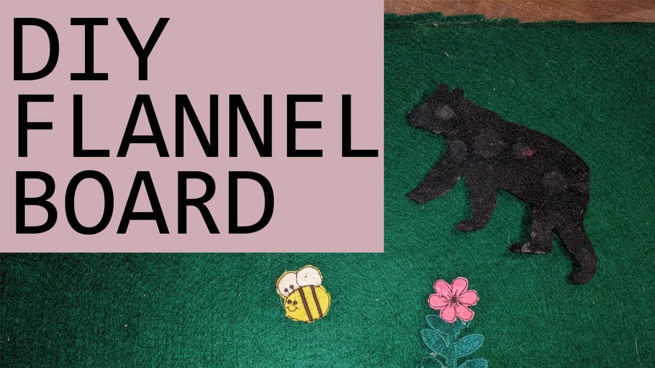 DIY flannel board