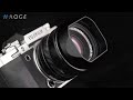 Haoge LH-X53B Square Metal Lens Hood for Fujifilm Fujinon XF 35mm F1