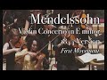 Mendelssohn Violin Concerto Op.64 (1844 version), 1st mvt | Alena Baeva