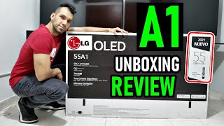 LG A1 OLED Smart TV 4K con DOLBY VISION: UNBOXING y REVIEW - No tiene puertos HDMI 2.1