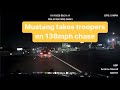 Mustang takes trooper on 138 mph chase | lost in the dark #police #lrhn