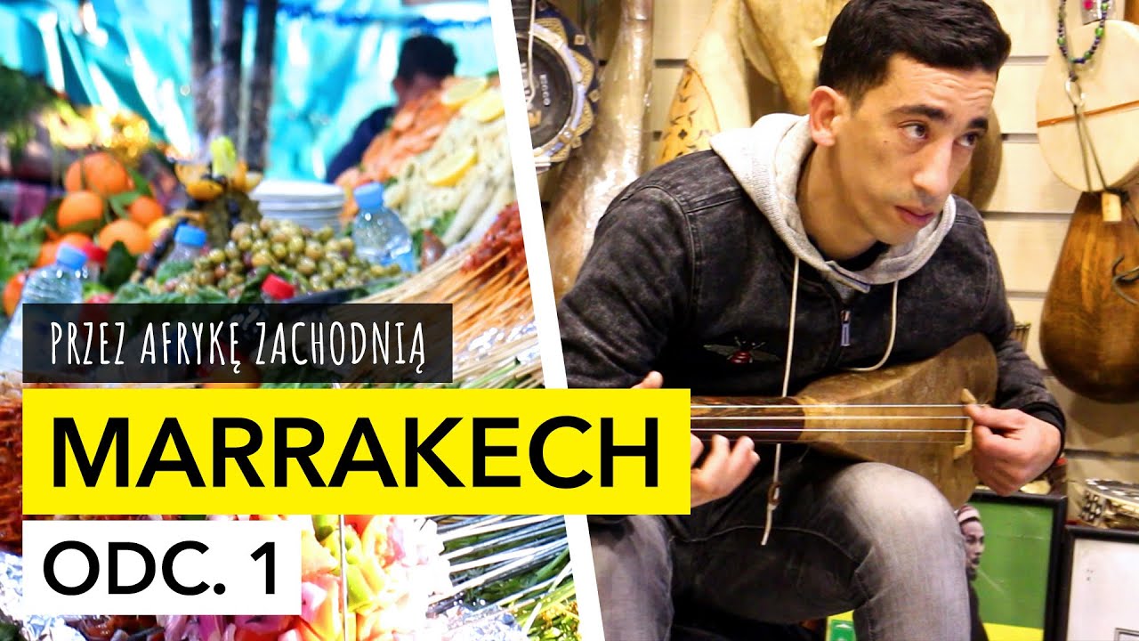 Marrakech - Chcieli mnie oszukać!Maroko | Plac Jemaa el Fna | Marakesz | Tadżin