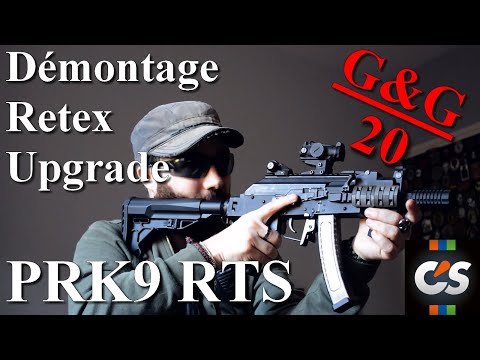 PRK9 RTS G&G : Retex, démontage & upgrade. Airsoft. (n°377) @Bleiz39