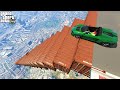 قراند 5 : سباق نزلة الرعب | GTA 5 Driving Over Containers Stairs