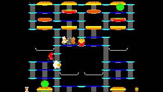 Burger Time (Data East set 1) - Burger Time (Arcade / MAME) - Vizzed.com GamePlay - User video