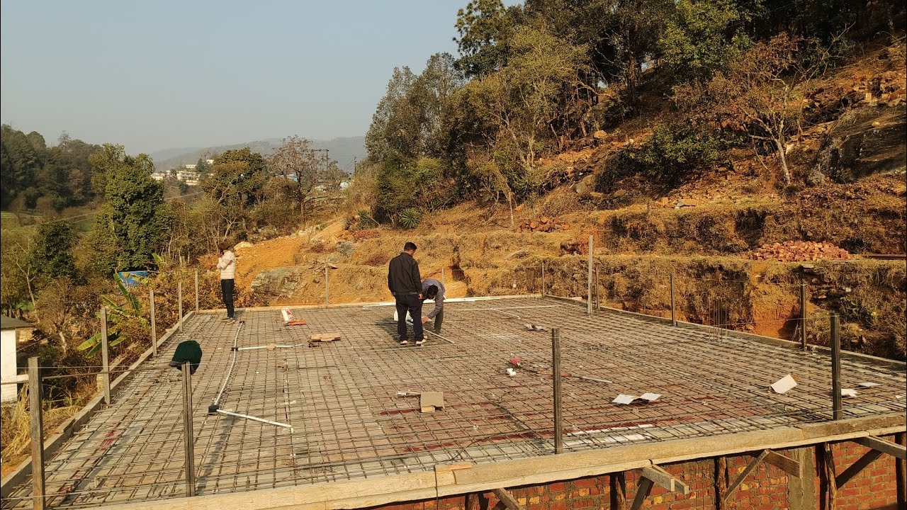 डाडल वाली साइट में लैंटर का काम शुरू II महर कन्स्ट्रक्शन धरमघर🥰