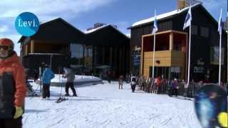 Winter and spring in Levi mountain resort in Finnish Lapland - Levi talvi ja kevät - Finland