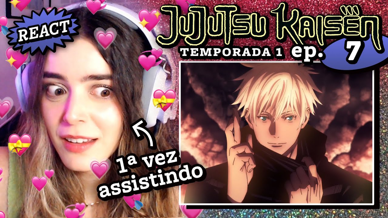O Gojo é fortão... e lindo 😳 // React Jujutsu Kaisen 1x7