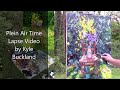 Kyle Buckland Time Lapse Plein Air Painting Acrylic Still Life Demo | Backyard Bouquet | Art