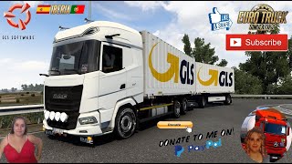 Euro Truck Simulator 2 (1.43) Main Tandem Addon for DAF XG BY SCS v1.0 [1.43]   DLC's & Mods