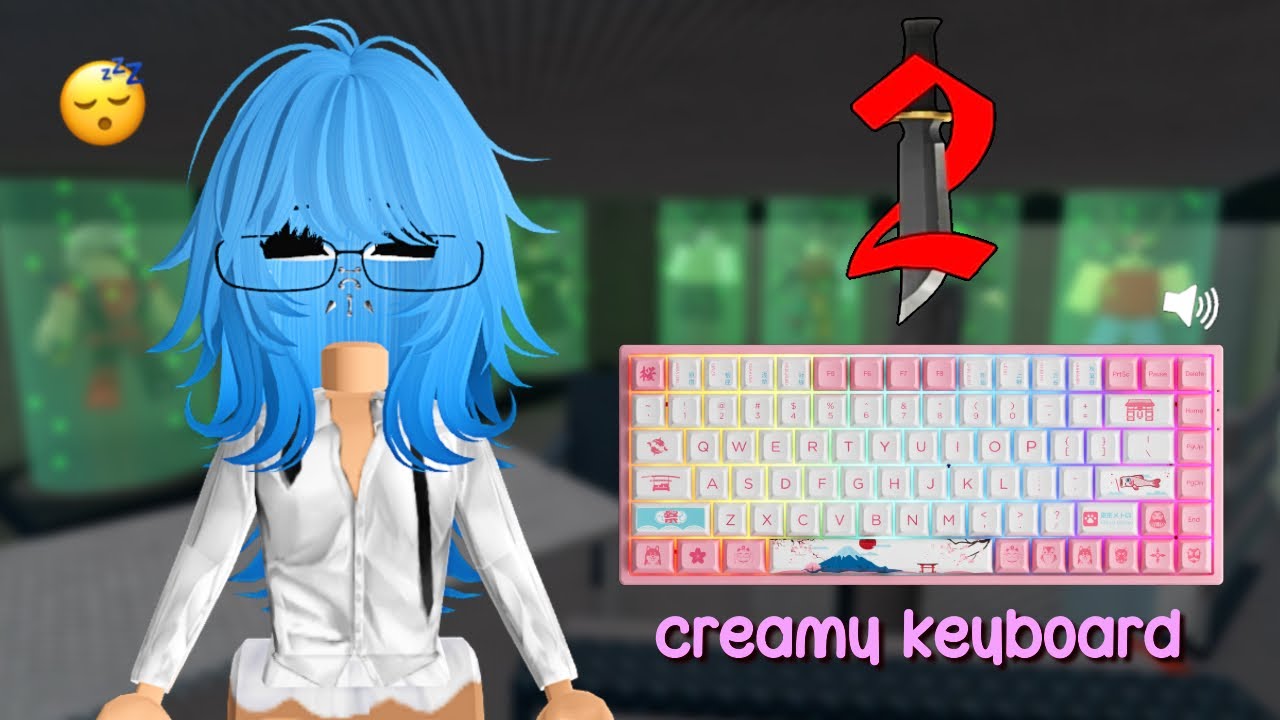 Roblox Murder Mystery 2 🤍 *CREAMY Keyboard ASMR*