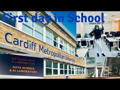 First time in school at Cardiff Met| Data Science Student | international student in the Uk