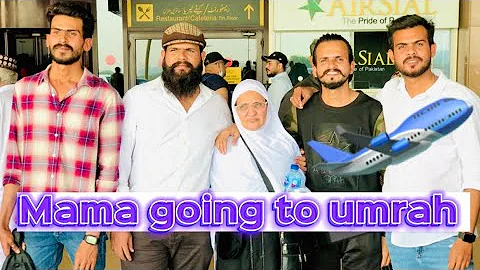 Alhamdulilah mama going to umrah perform#mama #umr...
