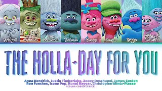 Trolls Various Artists The Holla-Day For You Lyrics Color Coded Lyrics