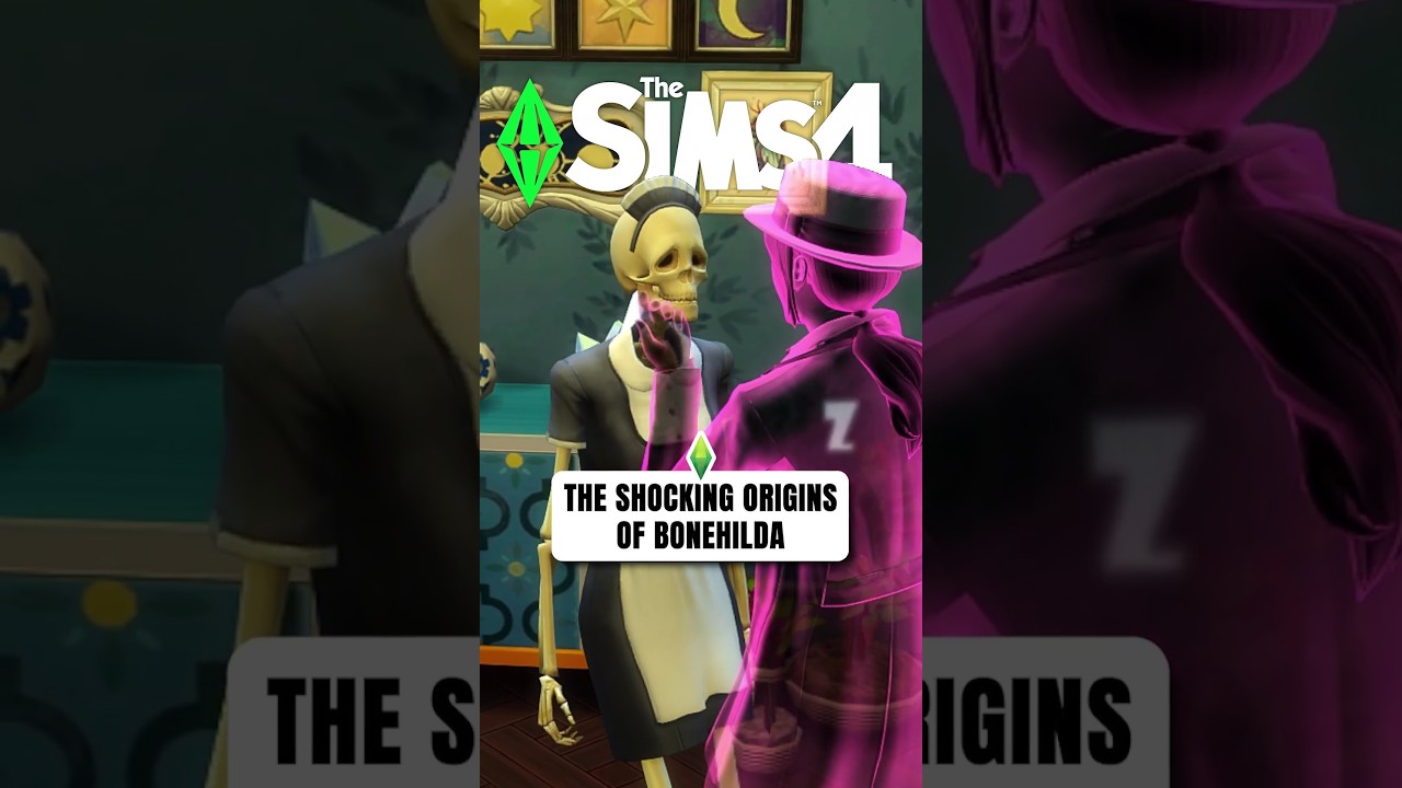 Bonehilda lore goes deep 👀🪦 @mynameisgonz #Simstober #thesims  #thesims4