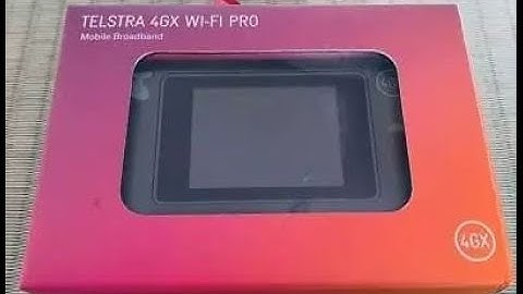 Telstra 4GX WI-FI Pro Huawei E5787 Specification and APN Configuration