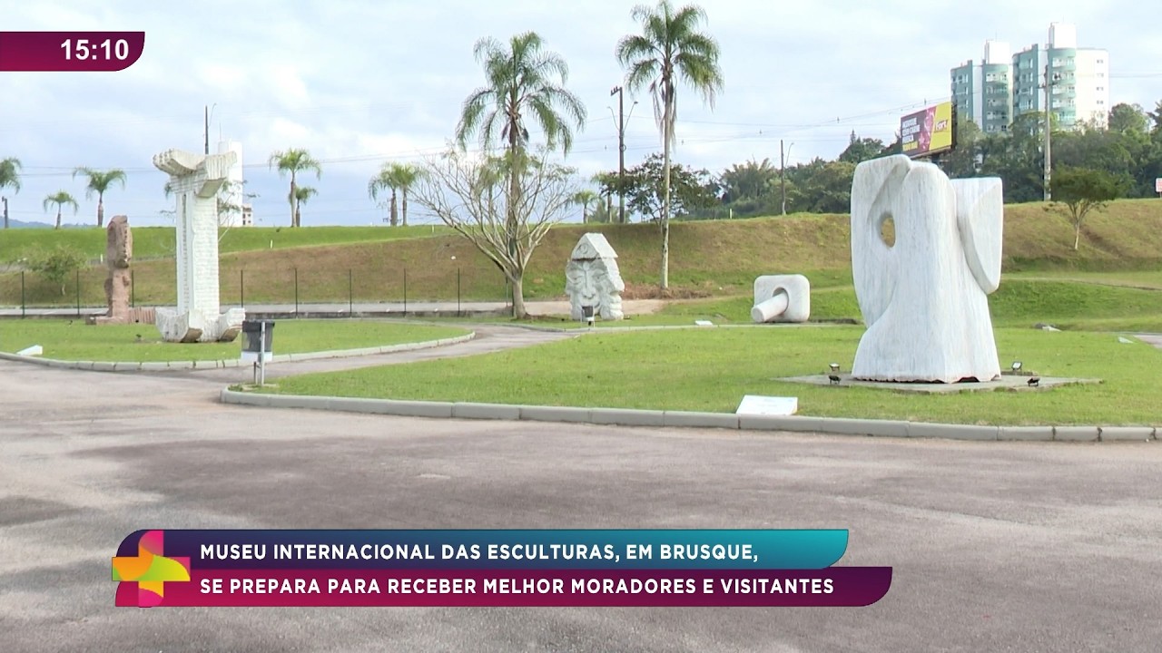 Brusque prepara Museu Internacional das Esculturas para visitantes - QTU Questões do Universo