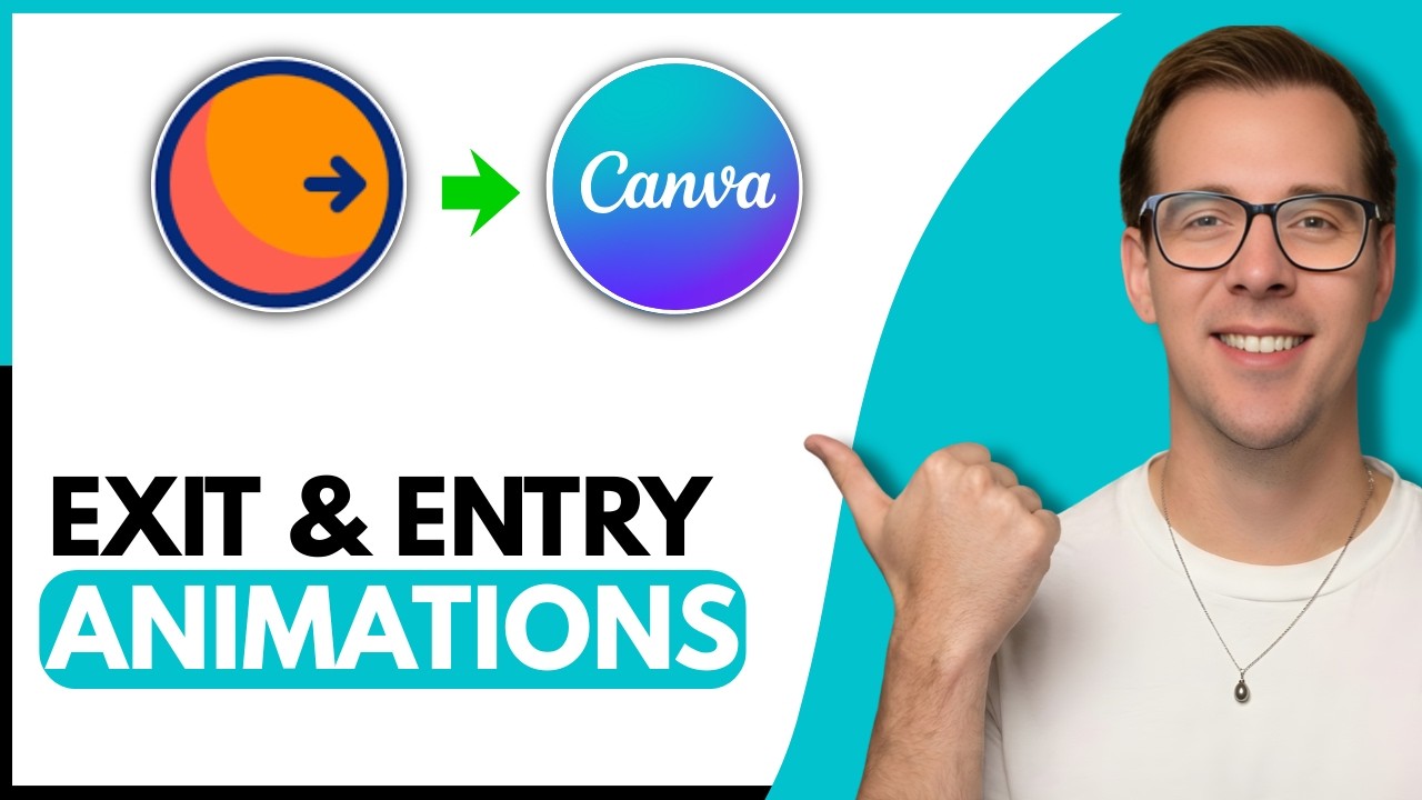 How To Apply Exit & Entry Animations On Elements In Canva (Step By Step ...