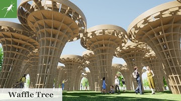 【Grasshopper Tutorial】Waffle Tree