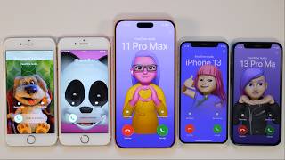 iPhone6+iPhone 6s Incoming Call iPhone 17 Pro Max+iPhone 12 mini