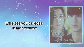 [ENG] Hyorin (of SISTAR) -- Hello (안녕) Man from the Stars OST