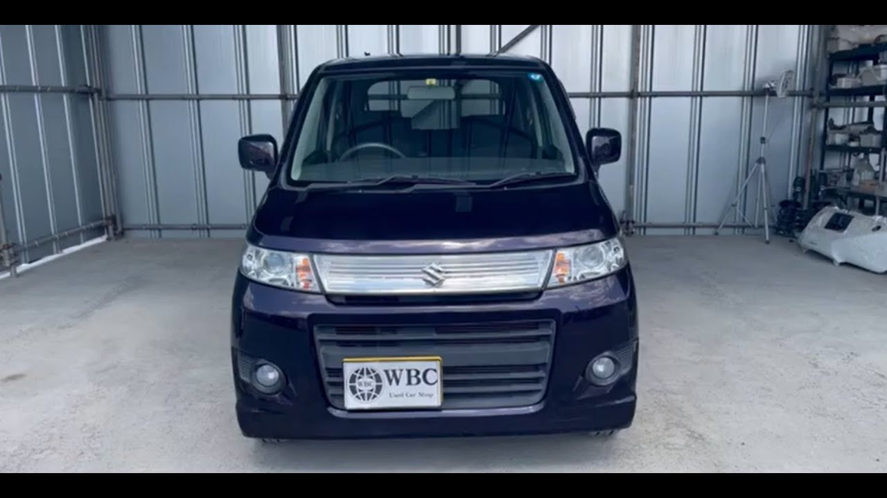 平成21年式 SUZUKI ワゴンRスティングレー 走行距離44,559km 入庫