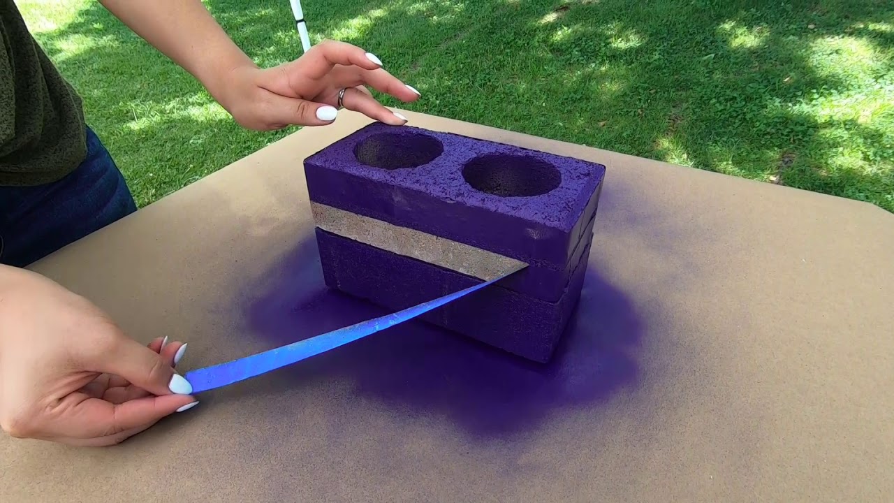 How To Spray Paint Brick with COLORSHOT YouTube