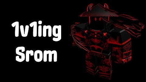 1v1ing Srom (R8)  | Roblox Arsenal