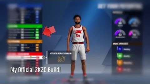 MY OFFICIAL NBA 2K20 BUILD💢! BEST STRETCH BIG BUILD IN 2K20| ISO+GREENS♻️|