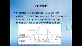 Biostatistics Lecture#4 Range,percentile pptx